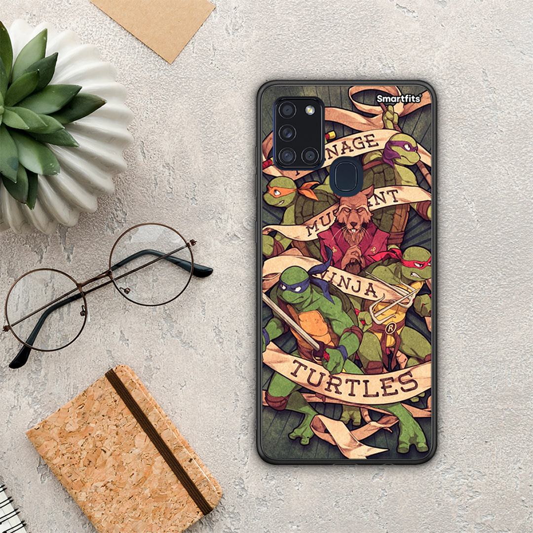 Ninja Turtles - Samsung Galaxy A21s θήκη