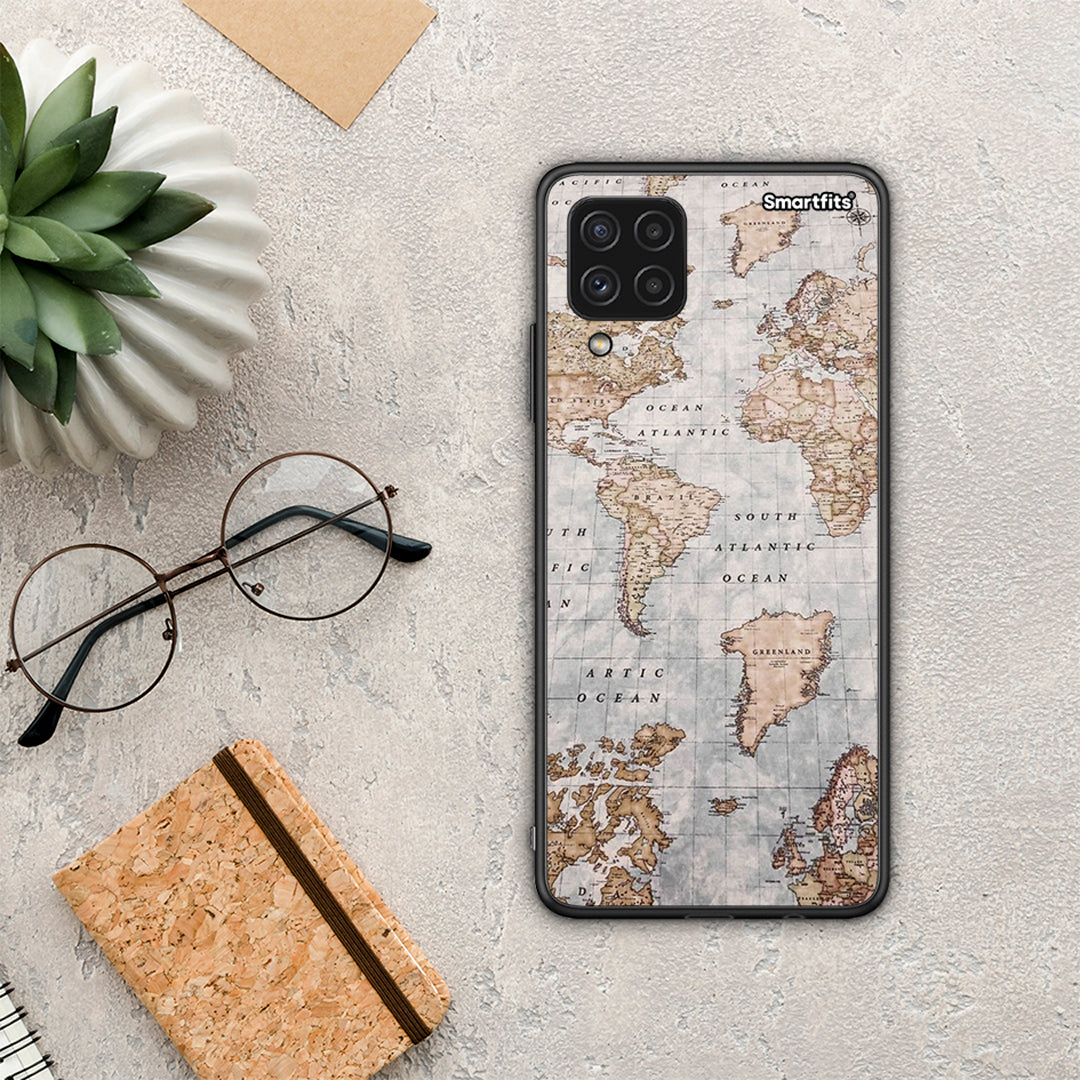 World Map - Samsung Galaxy A22 4G case