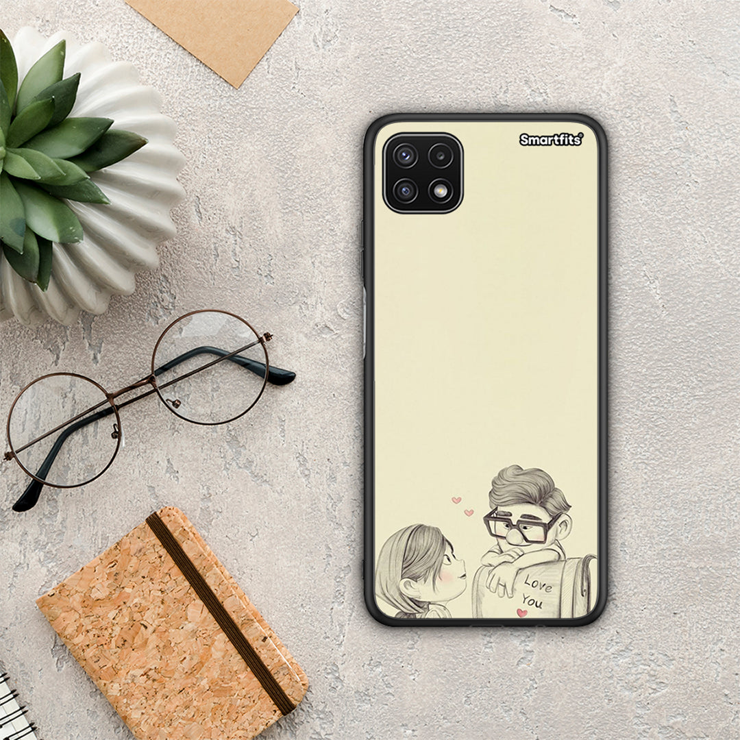 Carl and Ellie - Samsung Galaxy A22 5G case