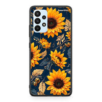 Thumbnail for Samsung A23 Autumn Sunflowers Θήκη από τη Smartfits με σχέδιο στο πίσω μέρος και μαύρο περίβλημα | Smartphone case with colorful back and black bezels by Smartfits