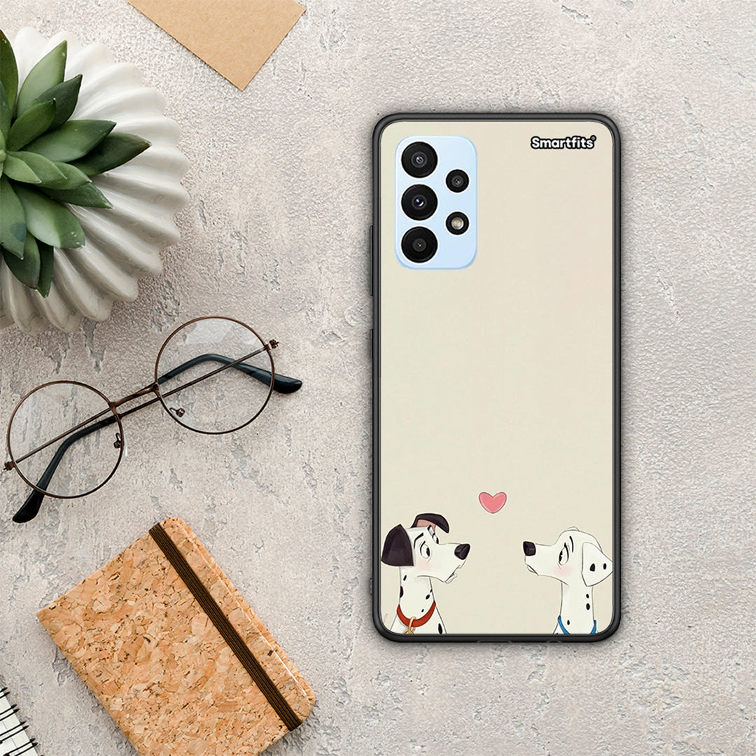 Dalmatians Love - Samsung Galaxy A23 θήκη