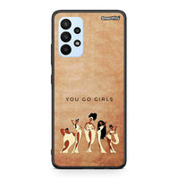 Thumbnail for Samsung A23 You Go Girl θήκη από τη Smartfits με σχέδιο στο πίσω μέρος και μαύρο περίβλημα | Smartphone case with colorful back and black bezels by Smartfits