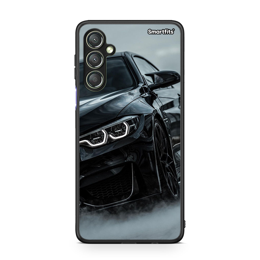 Θήκη Samsung Galaxy A24 4G Black BMW από τη Smartfits με σχέδιο στο πίσω μέρος και μαύρο περίβλημα | Samsung Galaxy A24 4G Black BMW Case with Colorful Back and Black Bezels