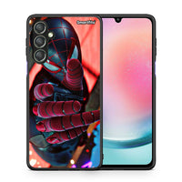 Thumbnail for Θήκη Samsung Galaxy A24 4G Spider Hand από τη Smartfits με σχέδιο στο πίσω μέρος και μαύρο περίβλημα | Samsung Galaxy A24 4G Spider Hand Case with Colorful Back and Black Bezels