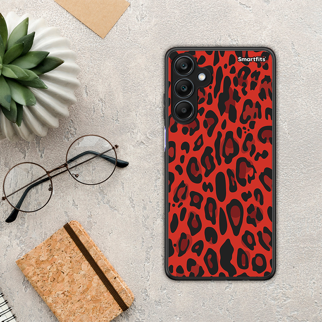 Animal Red Leopard - Samsung Galaxy A25 5G case