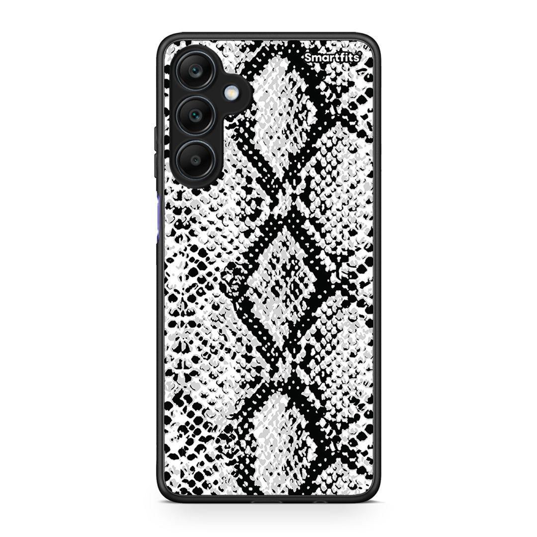 24 - Samsung Galaxy A25 5G White Snake Animal case, cover, bumper