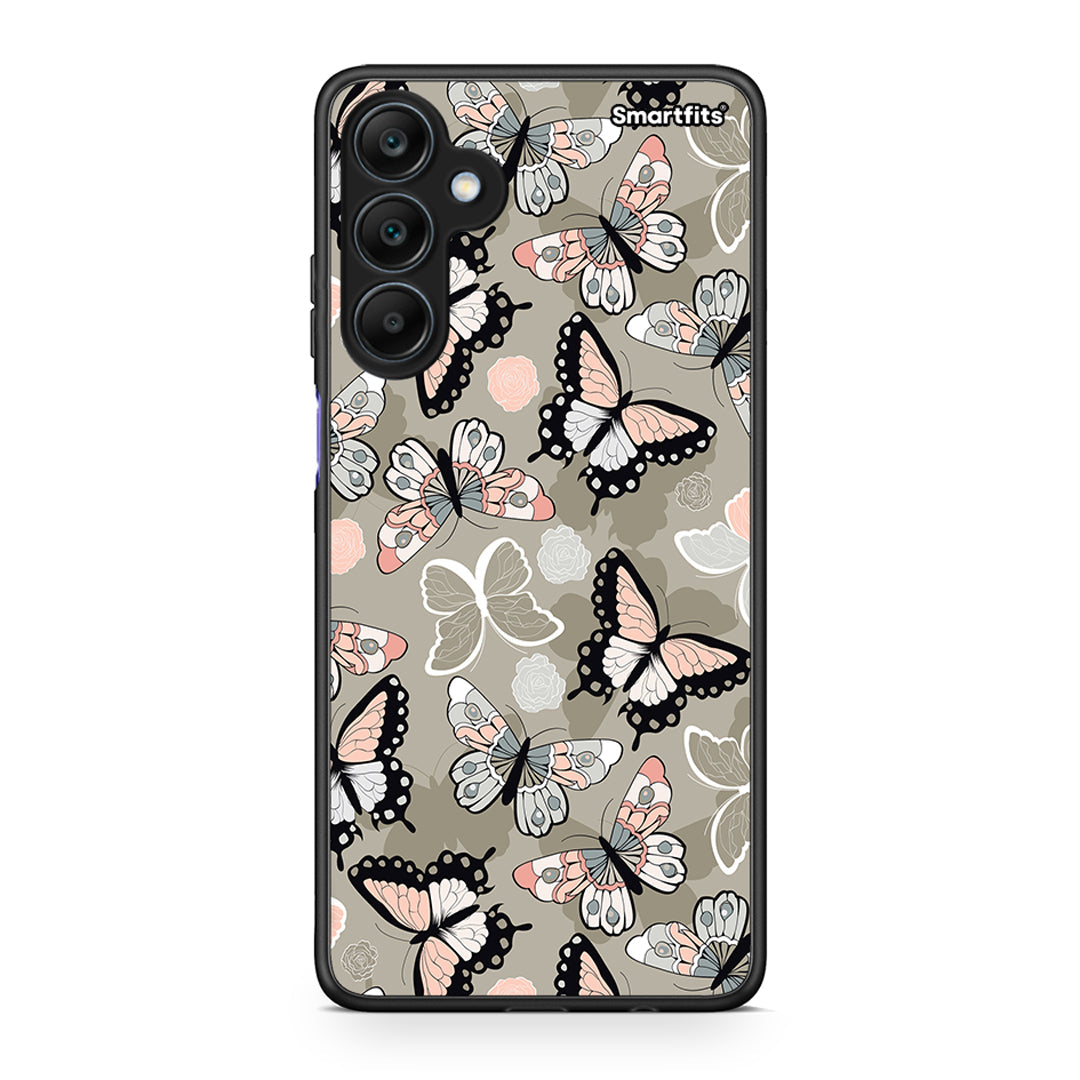 135 - Samsung Galaxy A25 5G Butterflies Boho case, cover, bumper