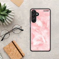 Thumbnail for Boho Pink Feather - Samsung Galaxy A25 5G case