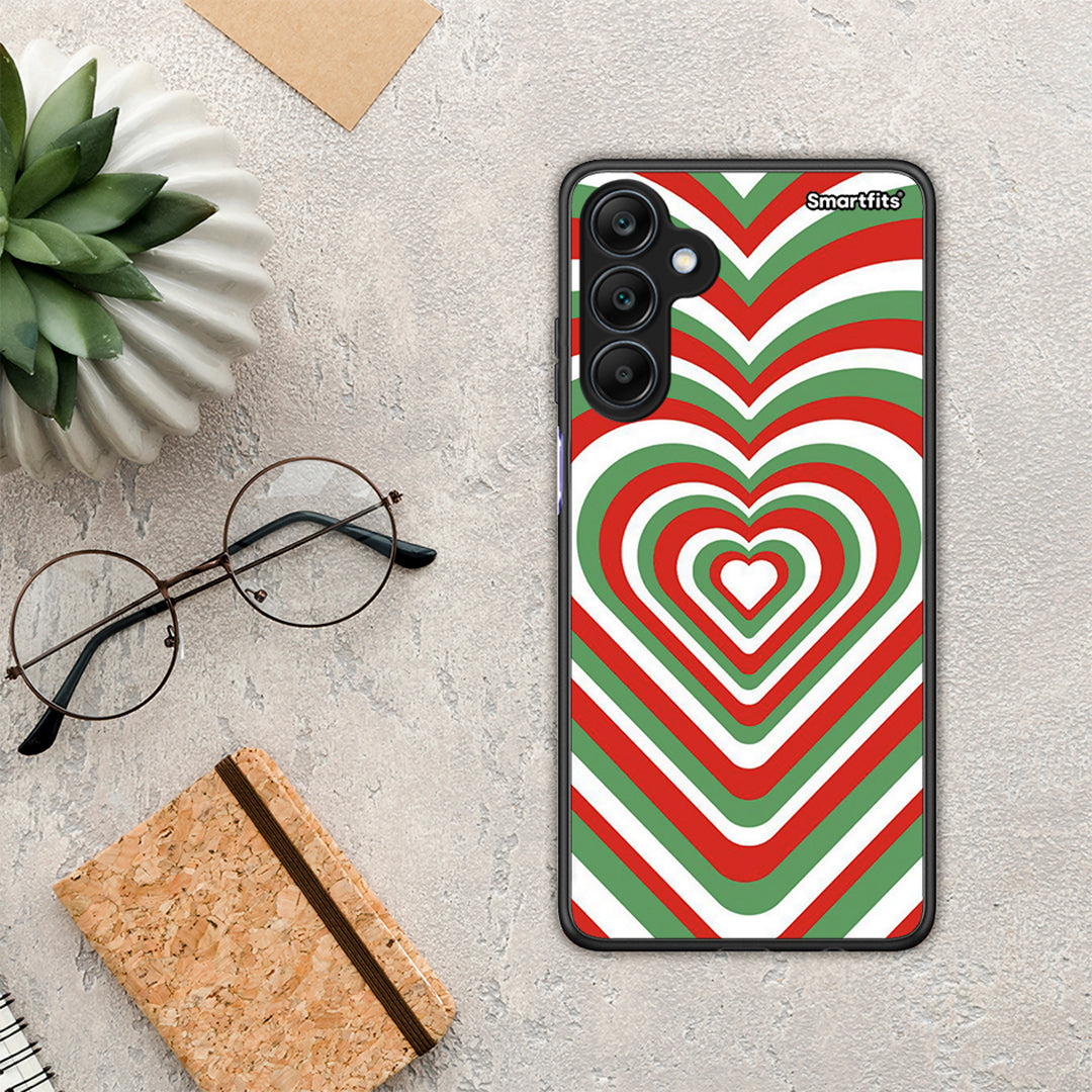 Christmas Hearts - Samsung Galaxy A25 5G case