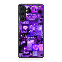 Thumbnail for Samsung Galaxy A25 5G Collage Stay Wild Θήκη Αγίου Βαλεντίνου από τη Smartfits με σχέδιο στο πίσω μέρος και μαύρο περίβλημα | Smartphone case with colorful back and black bezels by Smartfits