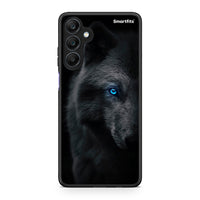Thumbnail for Samsung Galaxy A25 5G Dark Wolf θήκη από τη Smartfits με σχέδιο στο πίσω μέρος και μαύρο περίβλημα | Smartphone case with colorful back and black bezels by Smartfits