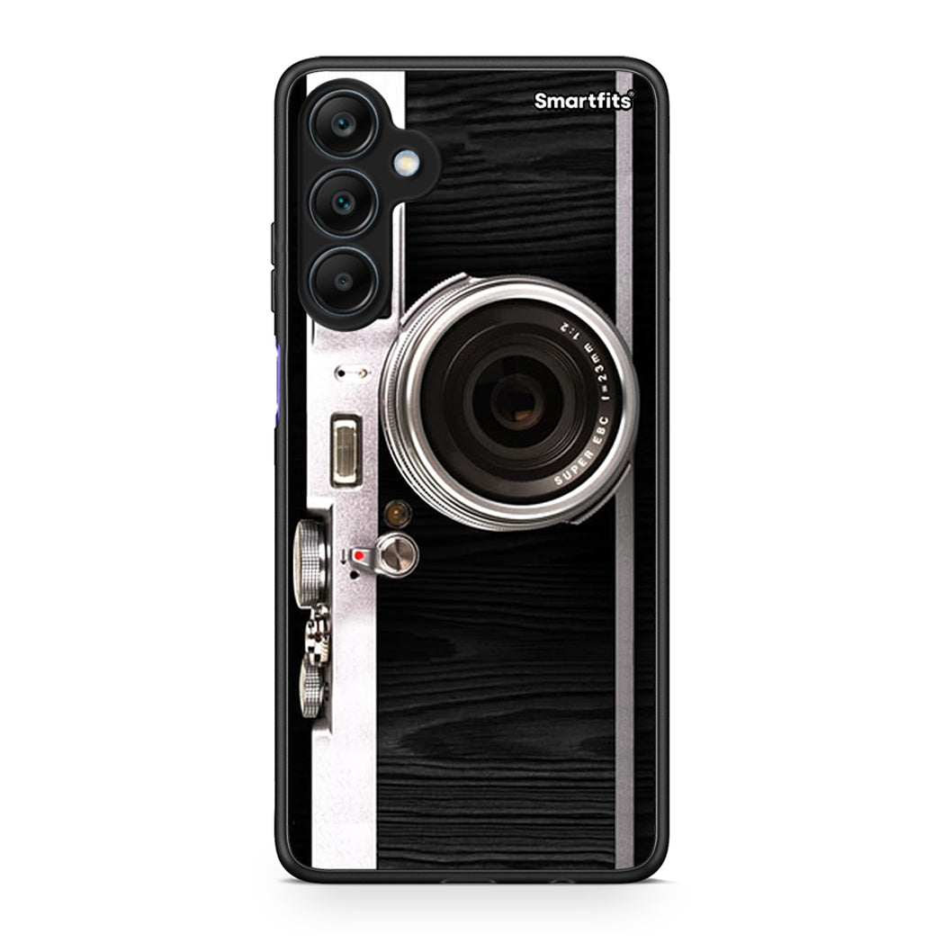 Samsung Galaxy A25 5G Emily In Paris θήκη από τη Smartfits με σχέδιο στο πίσω μέρος και μαύρο περίβλημα | Smartphone case with colorful back and black bezels by Smartfits