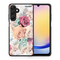 Thumbnail for Θήκη Samsung Galaxy A25 5G Bouquet Floral από τη Smartfits με σχέδιο στο πίσω μέρος και μαύρο περίβλημα | Samsung Galaxy A25 5G Bouquet Floral case with colorful back and black bezels