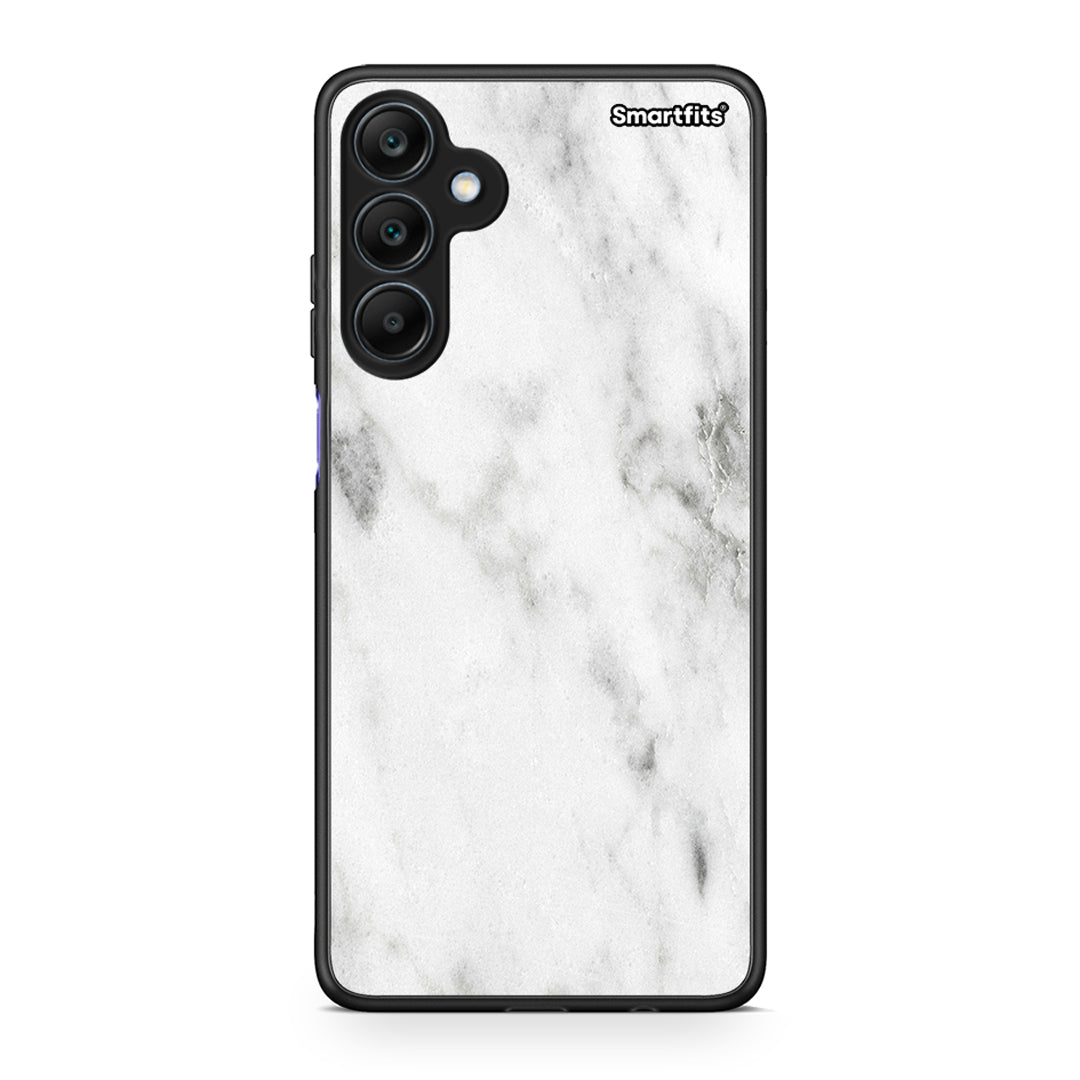 2 - Samsung Galaxy A25 5G White marble case, cover, bumper
