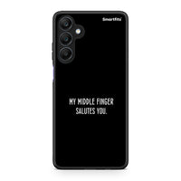 Thumbnail for Samsung Galaxy A25 5G Salute θήκη από τη Smartfits με σχέδιο στο πίσω μέρος και μαύρο περίβλημα | Smartphone case with colorful back and black bezels by Smartfits