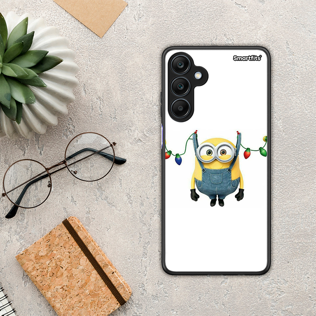 Xmas Minion Lights - Samsung Galaxy A25 5G case