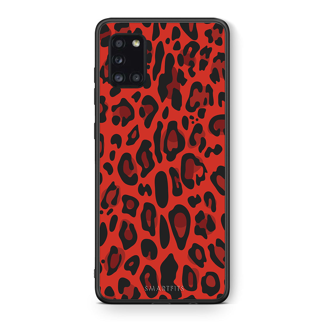 Animal Red Leopard - Samsung Galaxy A31