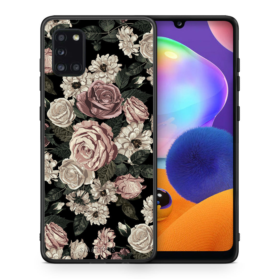 Flower Wild Roses - Samsung Galaxy A31 case