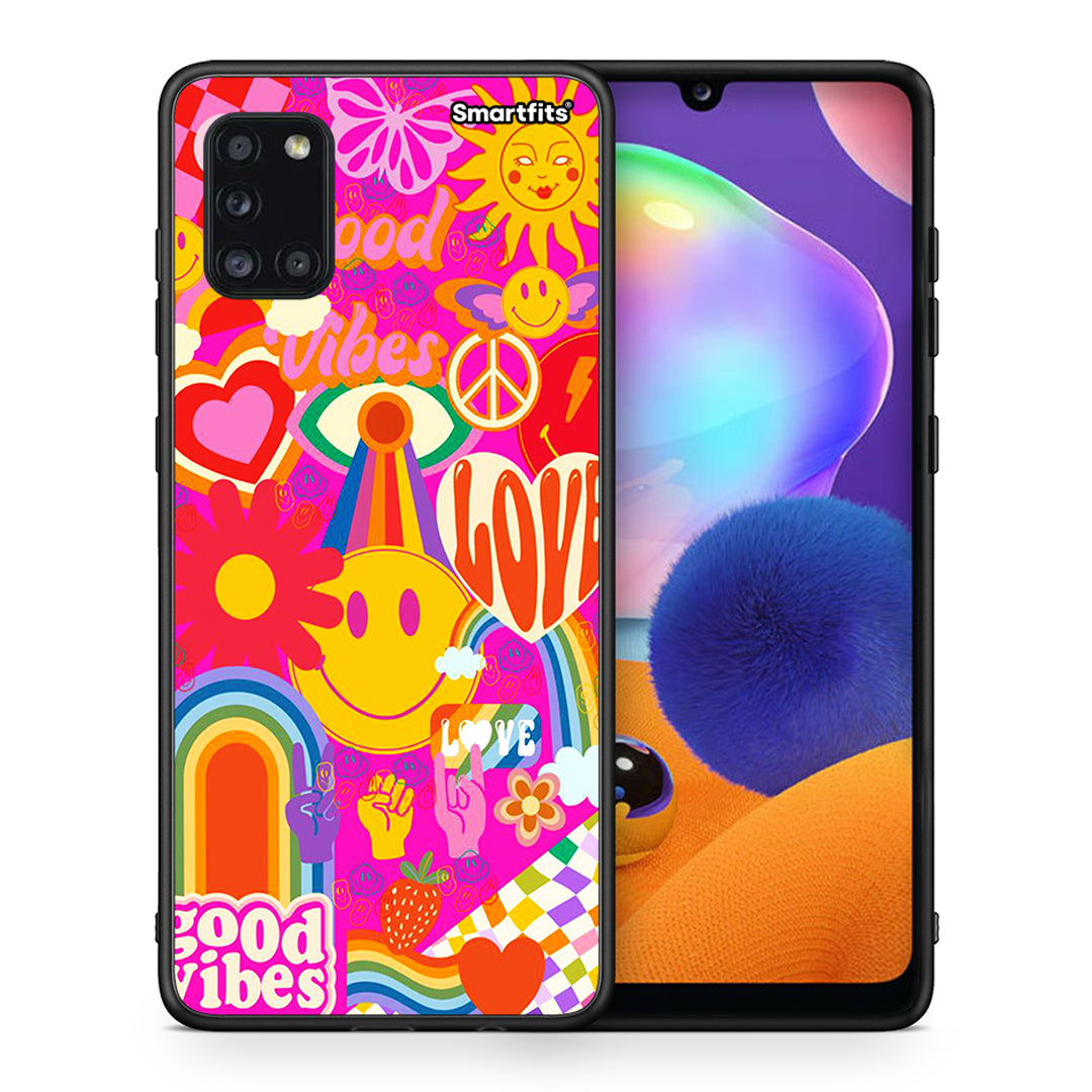 Hippie Love - Samsung Galaxy A31 θήκη