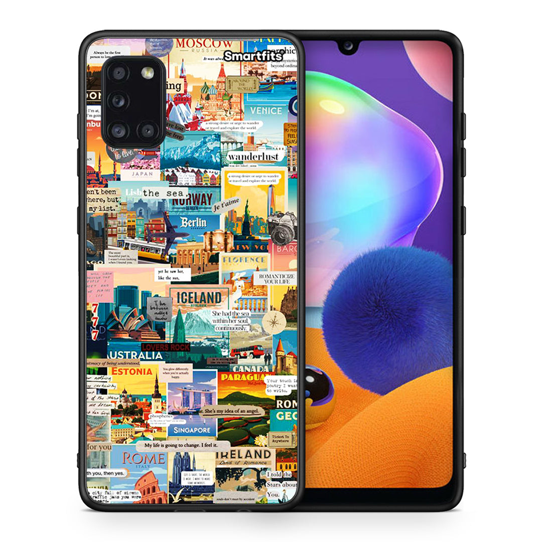 Live to Travel - Samsung Galaxy A31 case