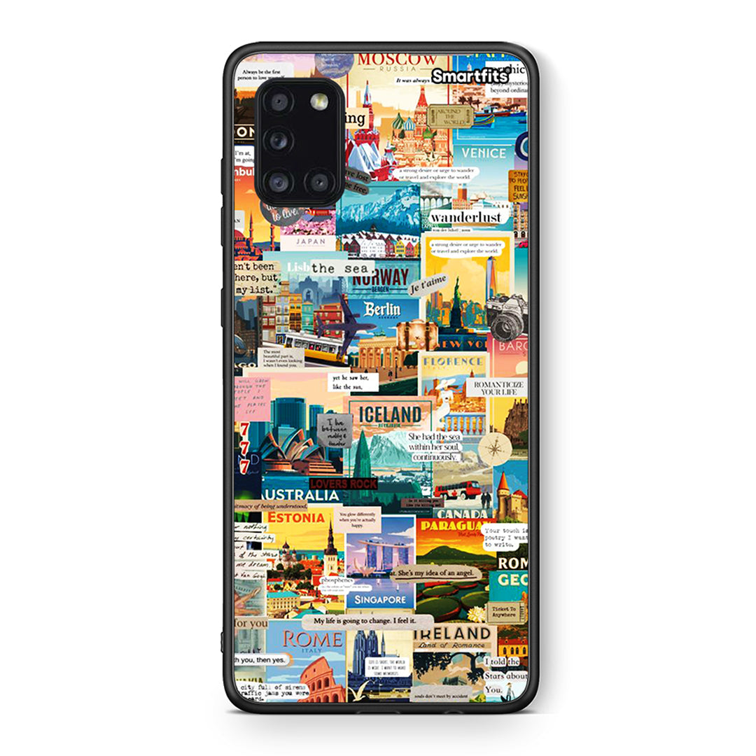 Live to Travel - Samsung Galaxy A31 case