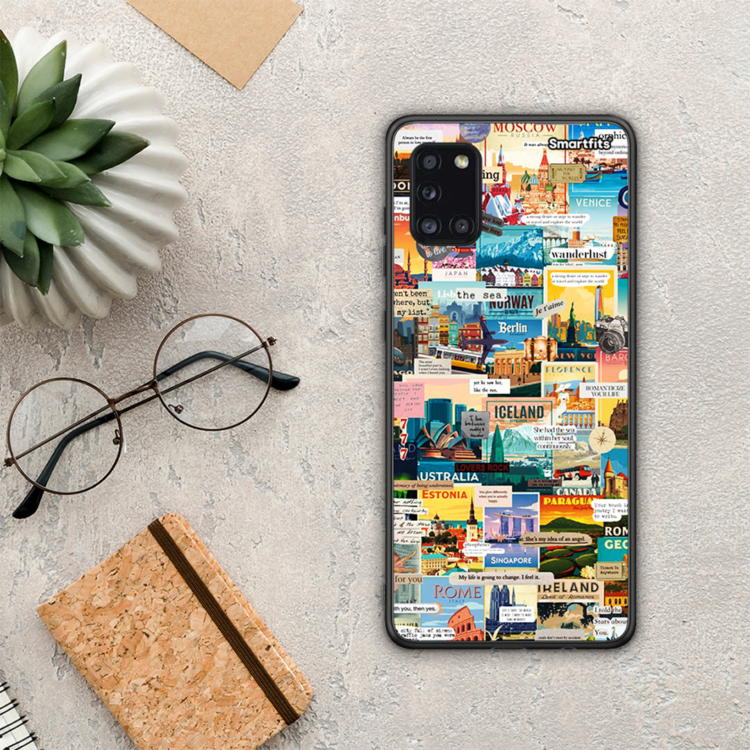 Live to Travel - Samsung Galaxy A31 case