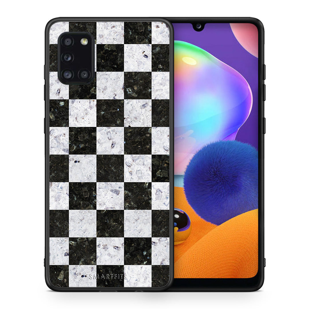 Marble Square Geometric - Samsung Galaxy A31 case