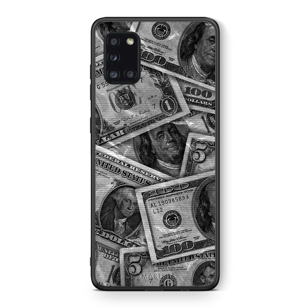 Money Dollars - Samsung Galaxy A31 θήκη