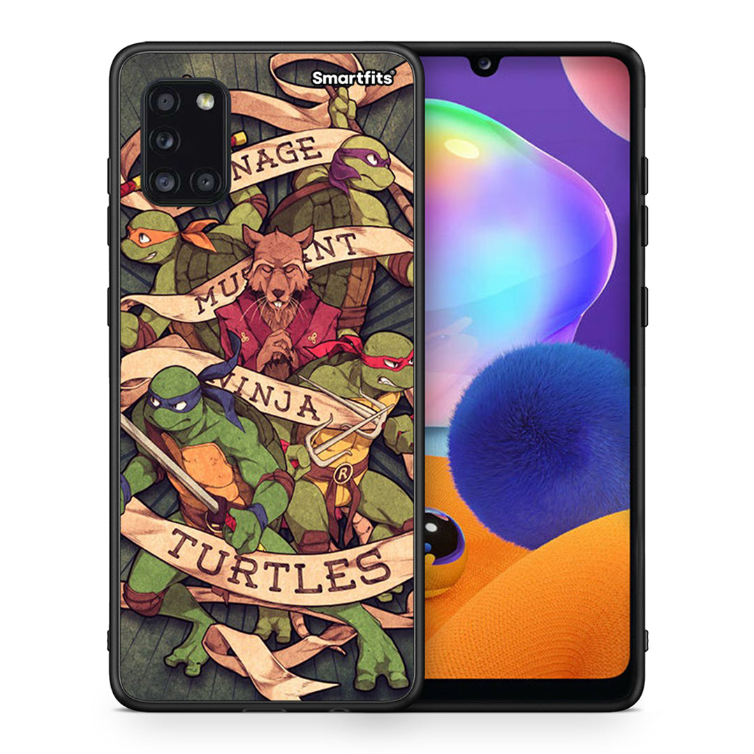 Ninja Turtles - Samsung Galaxy A31 θήκη