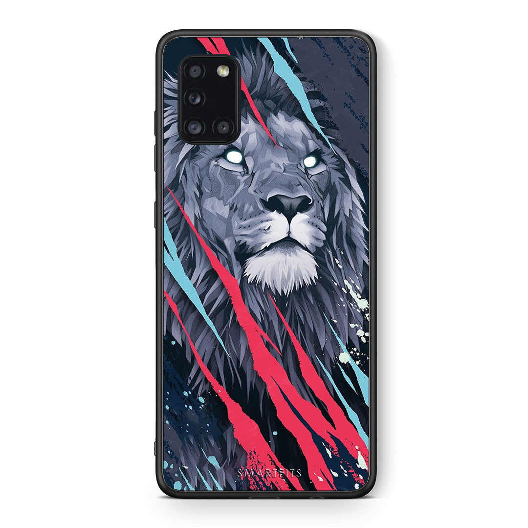 PopArt Lion Designer - Samsung Galaxy A31 case