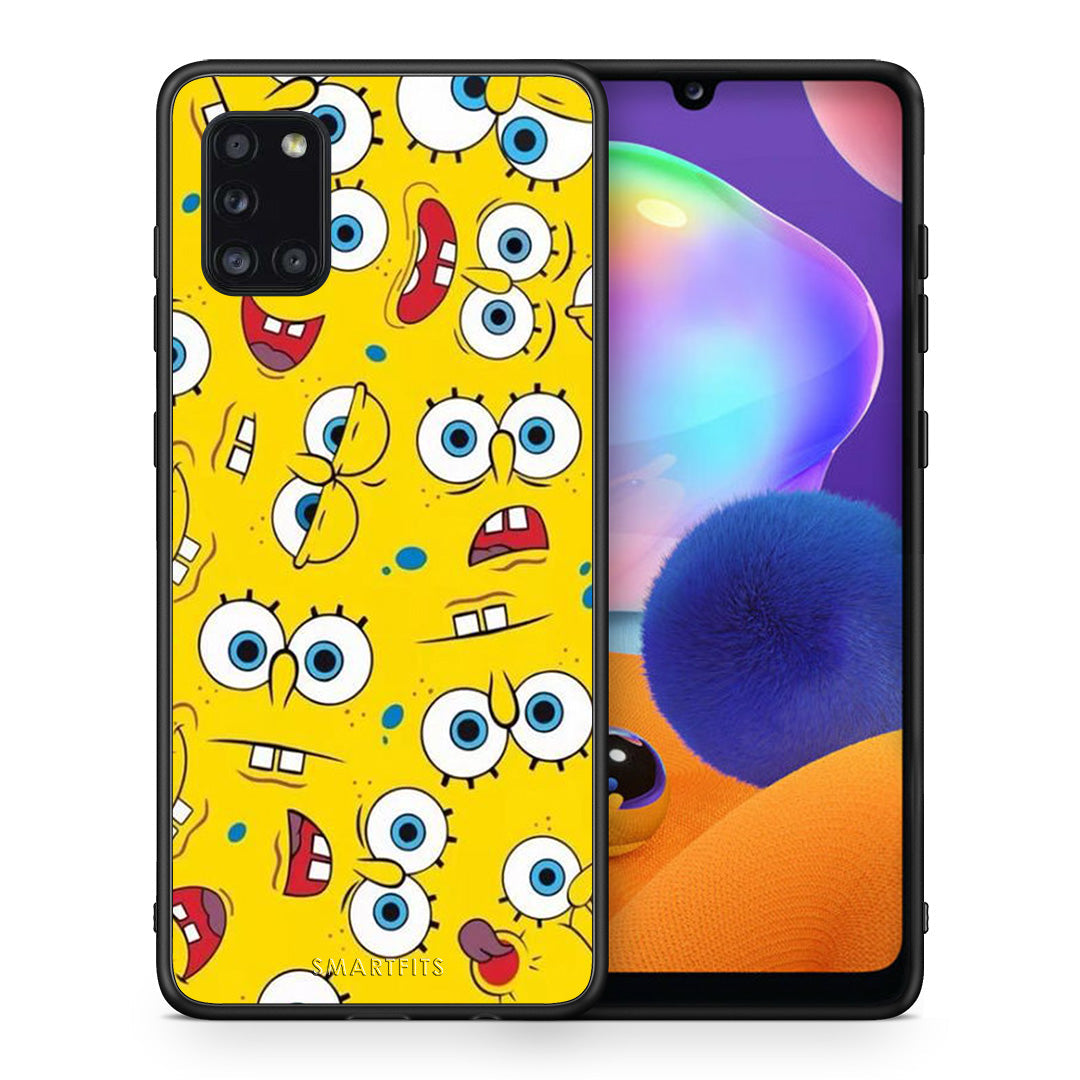 PopArt Sponge - Samsung Galaxy A31 case