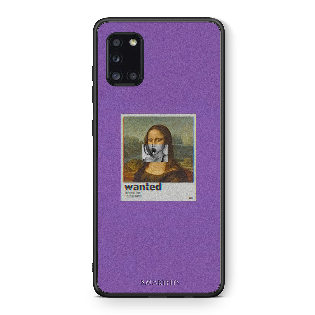 Popart Monalisa - Samsung Galaxy A31 case