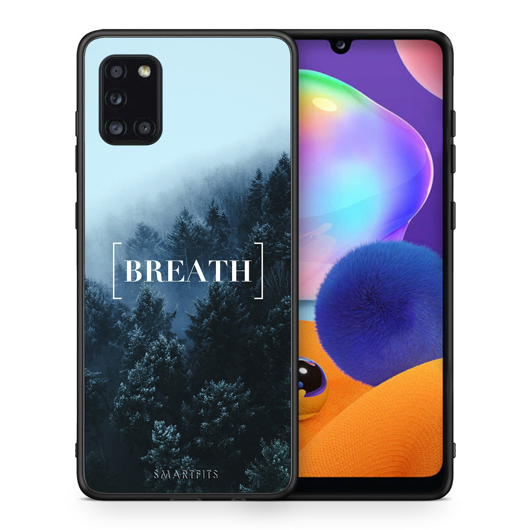 Quote Breath - Samsung Galaxy A31 case