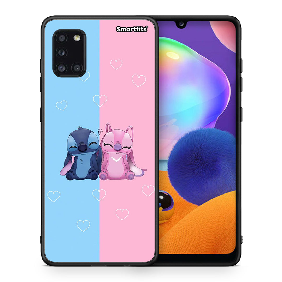 Stitch and Angel - Samsung Galaxy A31 case