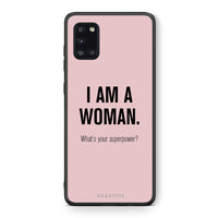 Thumbnail for Superpower Woman - Samsung Galaxy A31 case