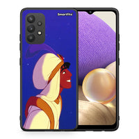 Thumbnail for Θήκη Samsung A32 4G Alladin And Jasmine Love 1 από τη Smartfits με σχέδιο στο πίσω μέρος και μαύρο περίβλημα | Samsung A32 4G Alladin And Jasmine Love 1 case with colorful back and black bezels