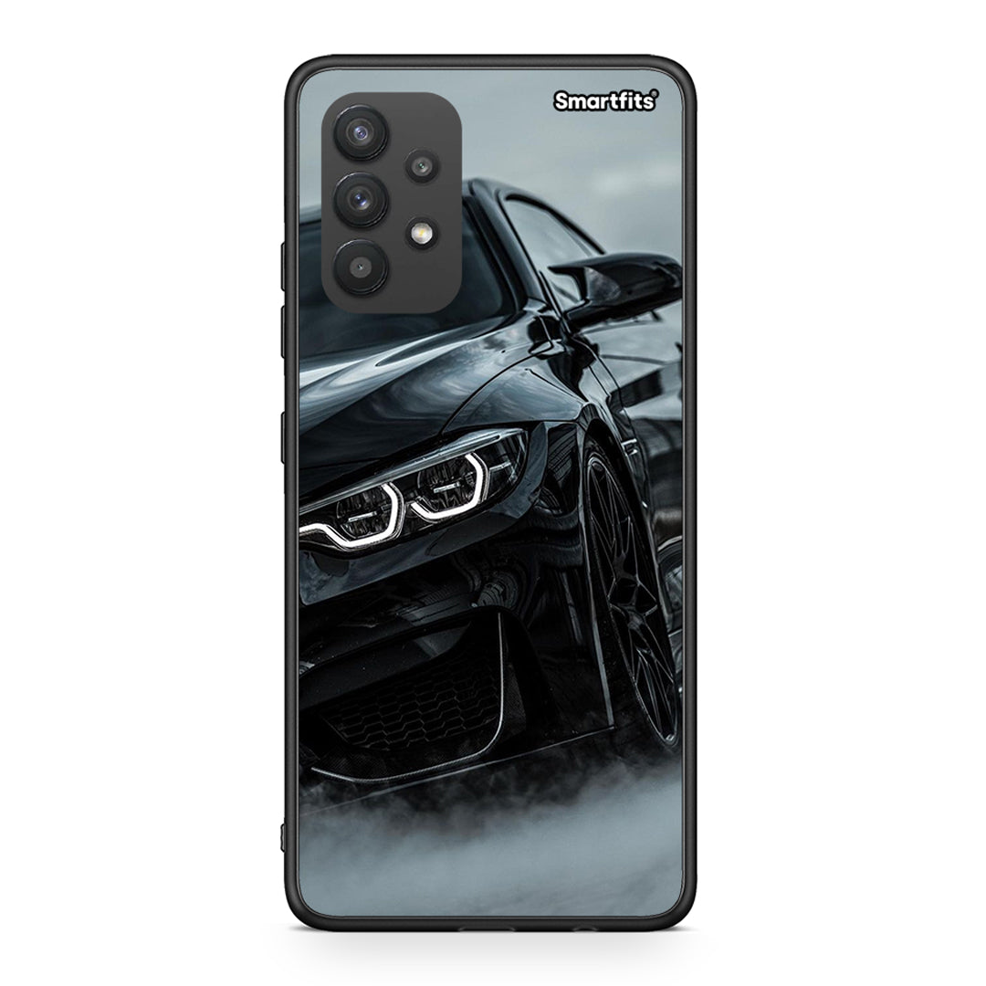 Samsung A32 4G Black BMW θήκη από τη Smartfits με σχέδιο στο πίσω μέρος και μαύρο περίβλημα | Smartphone case with colorful back and black bezels by Smartfits