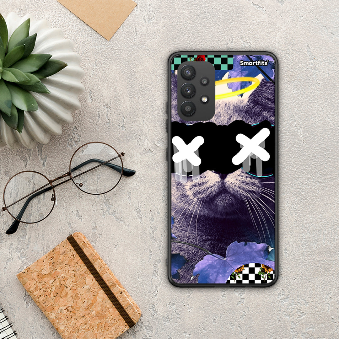 Cat Collage - Samsung Galaxy A32 4G θήκη