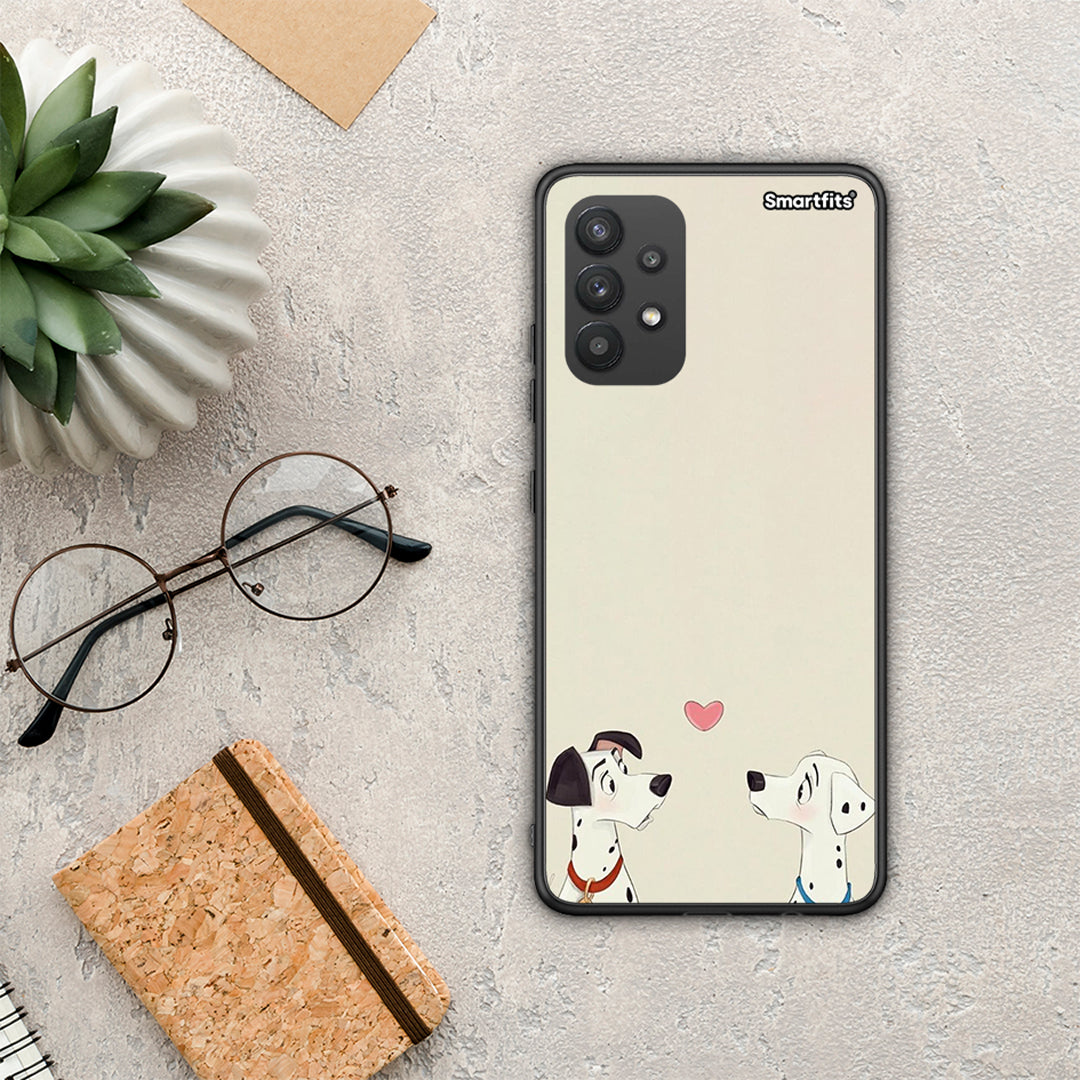 Dalmatians Love - Samsung Galaxy A32 4G θήκη