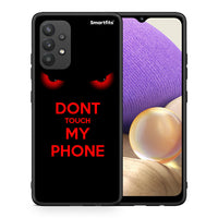 Thumbnail for Θήκη Samsung A32 4G Touch My Phone από τη Smartfits με σχέδιο στο πίσω μέρος και μαύρο περίβλημα | Samsung A32 4G Touch My Phone case with colorful back and black bezels