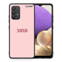 Thumbnail for Θήκη Samsung A32 4G XOXO Love από τη Smartfits με σχέδιο στο πίσω μέρος και μαύρο περίβλημα | Samsung A32 4G XOXO Love case with colorful back and black bezels