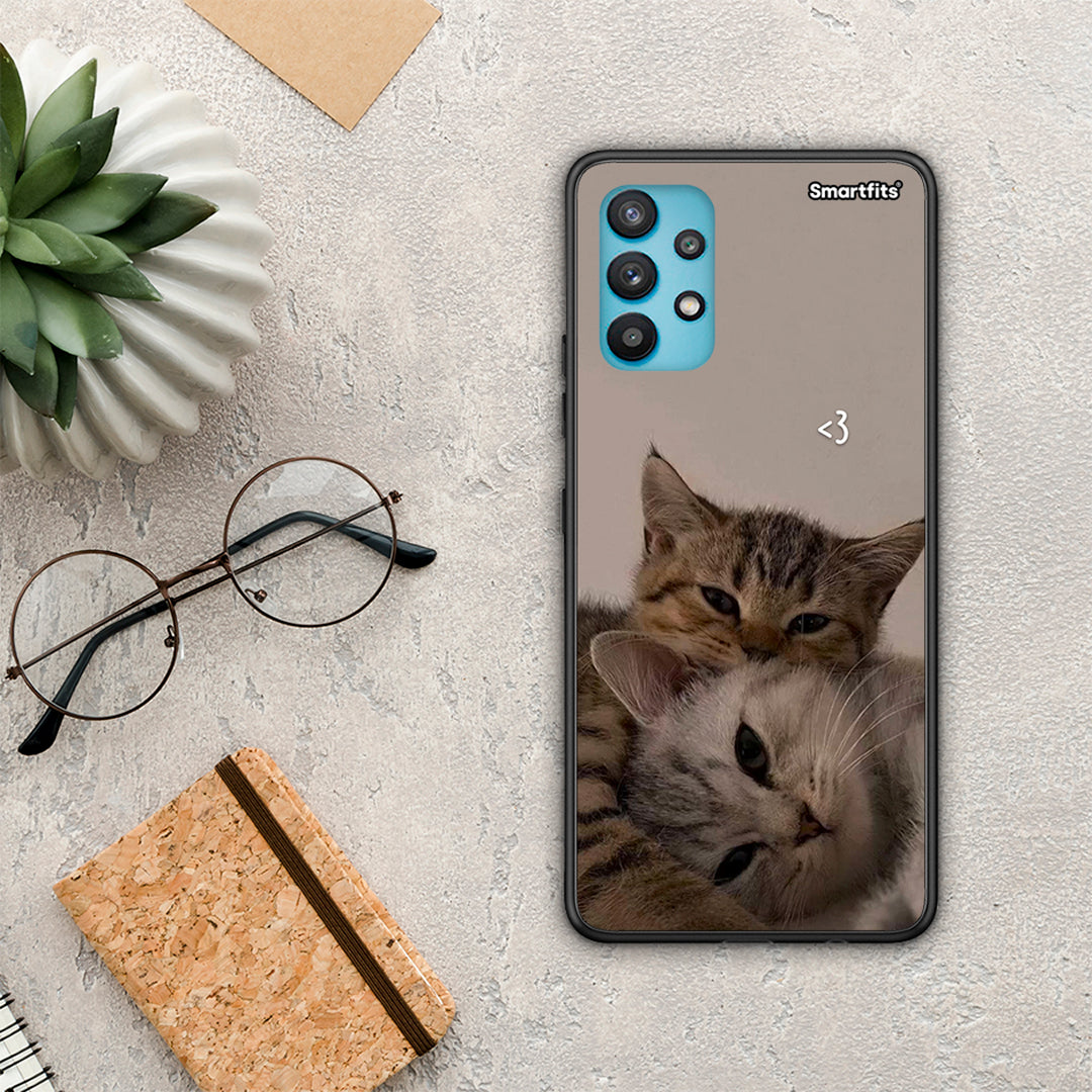 Cats In Love - Samsung Galaxy A32 5G θήκη