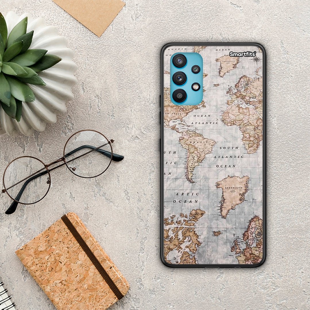 World Map - Samsung Galaxy A32 5G case