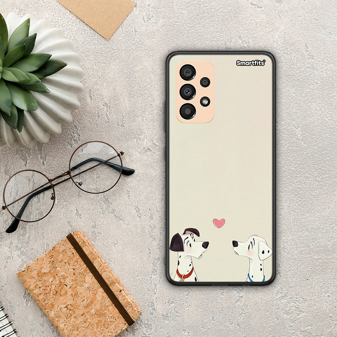 Dalmatians Love - Samsung Galaxy A33 5G case