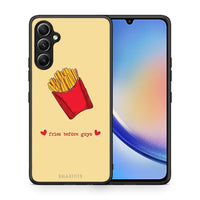 Thumbnail for Θήκη Samsung Galaxy A34 Fries Before Guys από τη Smartfits με σχέδιο στο πίσω μέρος και μαύρο περίβλημα | Samsung Galaxy A34 Fries Before Guys Case with Colorful Back and Black Bezels