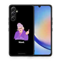 Thumbnail for Θήκη Samsung Galaxy A34 Grandma Mood Black από τη Smartfits με σχέδιο στο πίσω μέρος και μαύρο περίβλημα | Samsung Galaxy A34 Grandma Mood Black Case with Colorful Back and Black Bezels