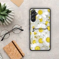 Thumbnail for Θήκη Samsung Galaxy A34 Summer Daisies από τη Smartfits με σχέδιο στο πίσω μέρος και μαύρο περίβλημα | Samsung Galaxy A34 Summer Daisies Case with Colorful Back and Black Bezels