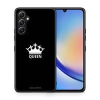 Thumbnail for Θήκη Samsung Galaxy A34 Valentine Queen από τη Smartfits με σχέδιο στο πίσω μέρος και μαύρο περίβλημα | Samsung Galaxy A34 Valentine Queen Case with Colorful Back and Black Bezels