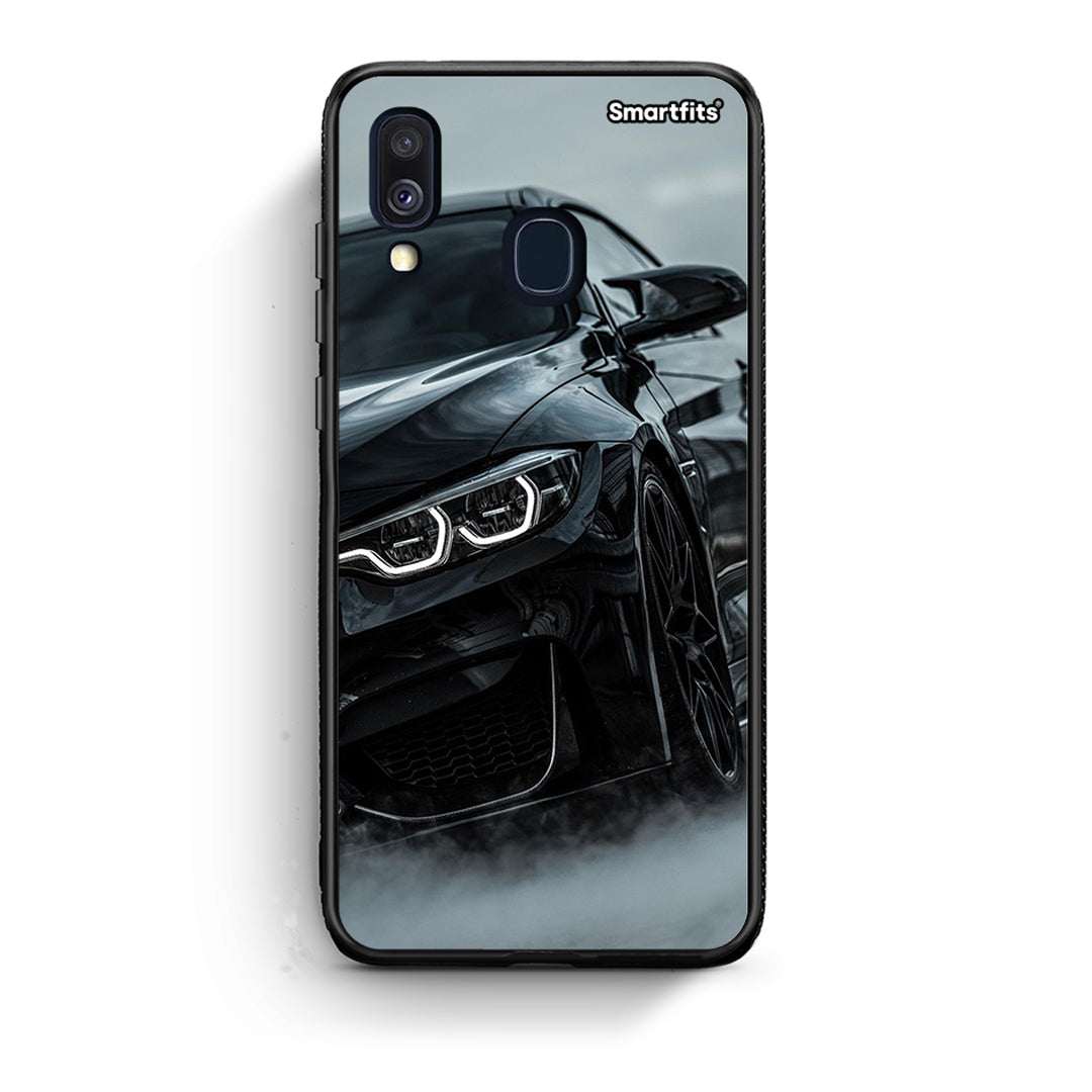 Samsung A40 Black BMW θήκη από τη Smartfits με σχέδιο στο πίσω μέρος και μαύρο περίβλημα | Smartphone case with colorful back and black bezels by Smartfits