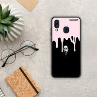 Thumbnail for Melting Halloween Mask - Samsung Galaxy A40 case